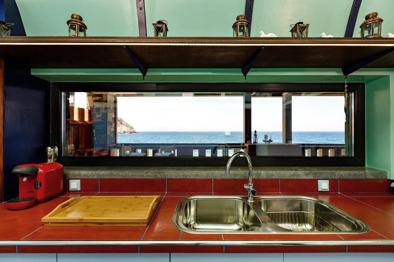 Villa Menelaos Penthouse Мохлос Экстерьер фото