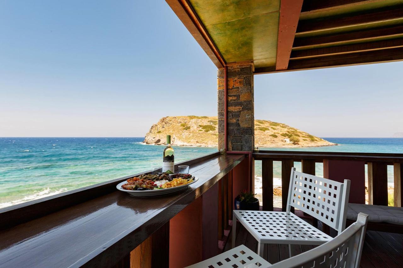 Villa Menelaos Penthouse Мохлос Экстерьер фото