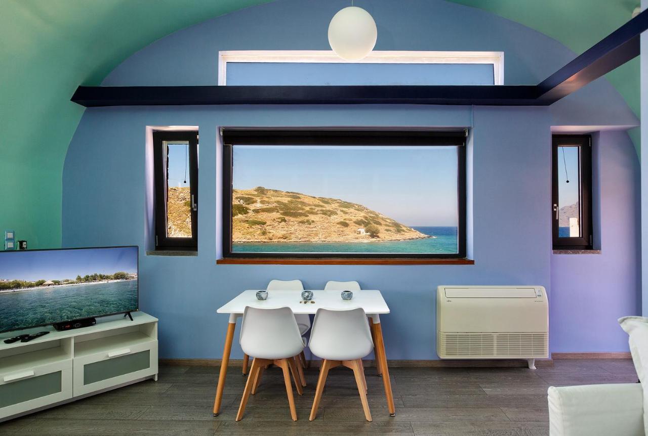 Villa Menelaos Penthouse Мохлос Экстерьер фото